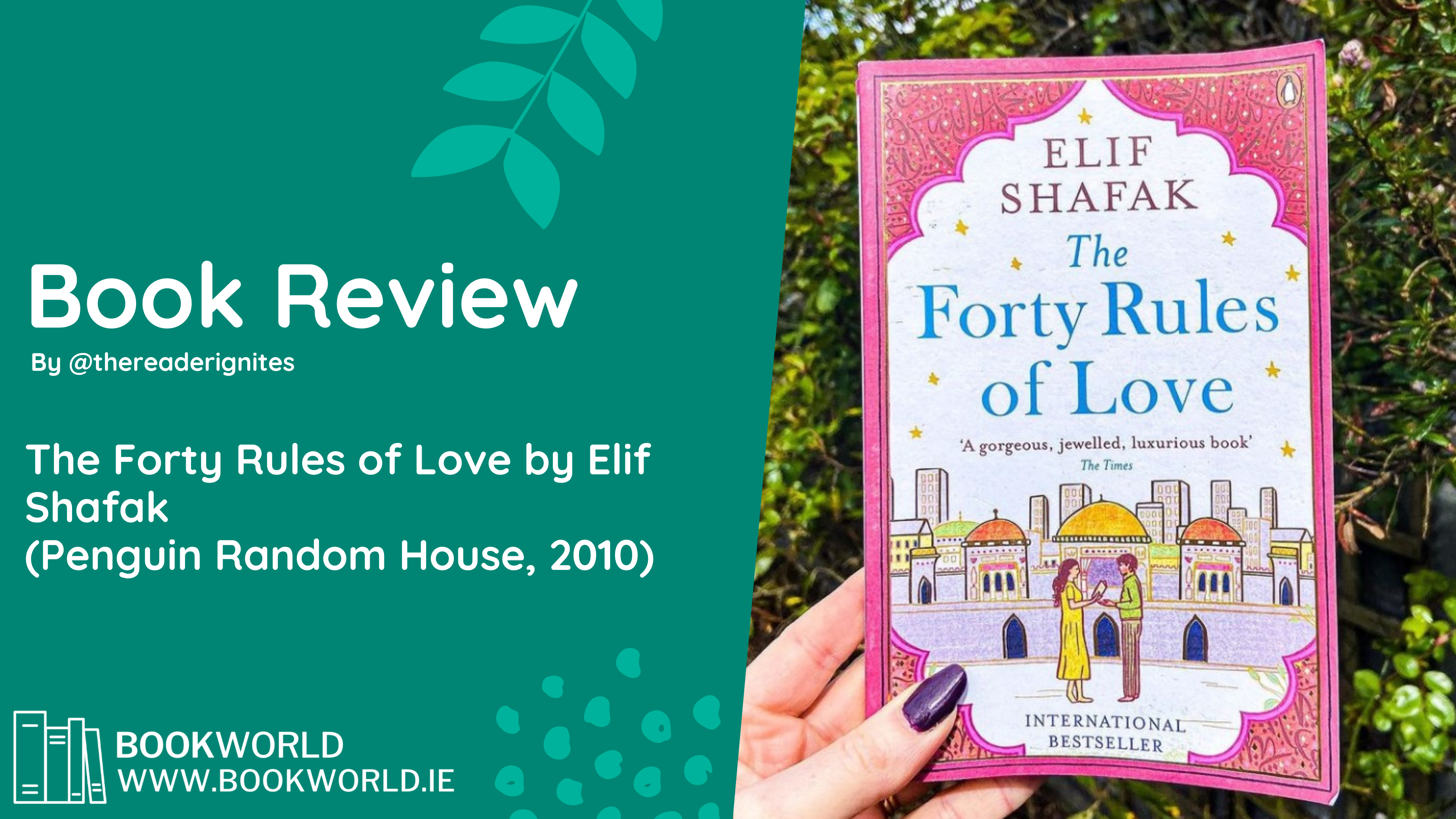 Reader Reviews: The Forty Rules of Love by Elif Shafak